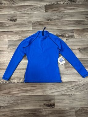 J. Crew Women's Rashguard 50+ in Blue Size Medium NWT